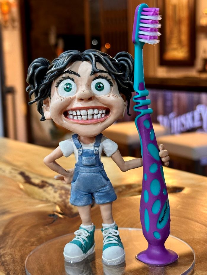 Animated figurine by Wendy Smit