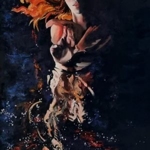 Oil on Canvas by Wendy's Art