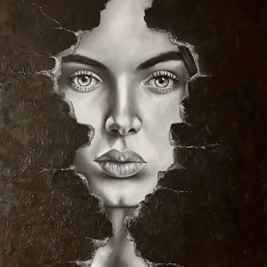 Oil on canvas by Wendy's art